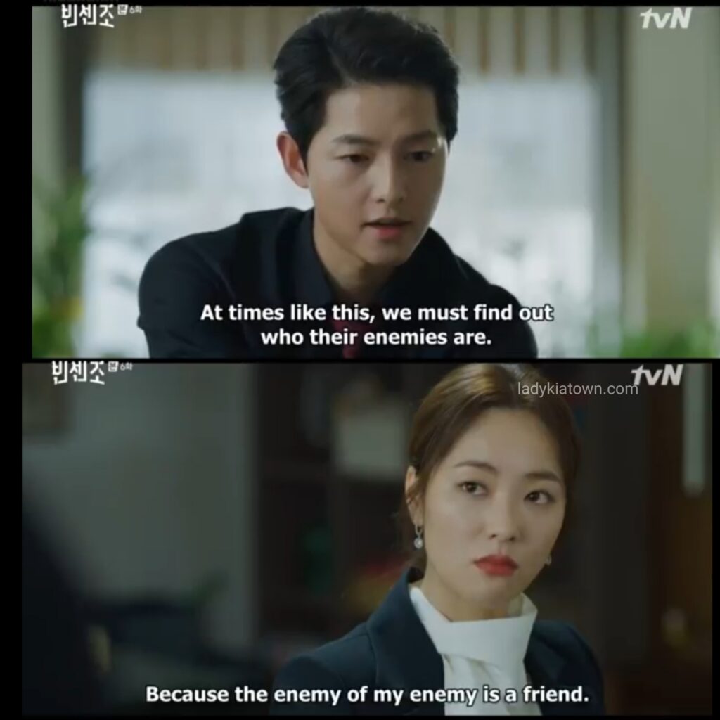 Best memorable quotes from the Korean drama Vincenzo 2021